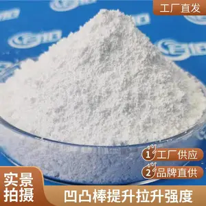 连云港容佰新材料厂家2000目5000目8000目改性硅烷处理纳米凹凸棒凹凸棒石粉 链状结构 硅酸盐