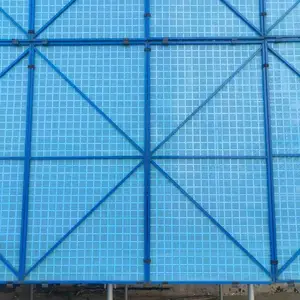 中实 建筑外墙爬架网片 半米字型 1.2*1.8米 特殊尺寸颜色可定制