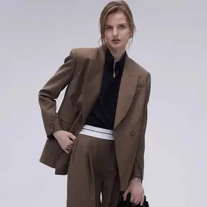 时尚欧货西装外套 大版型休闲时装 网红同款女装 品牌女装尾货供应