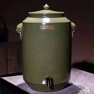 景德镇酒缸10斤20斤酒坛30斤50斤100斤酒罐 瓷器酒坛定做厂家