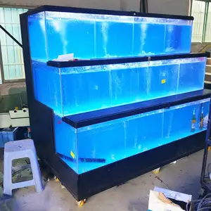 超市海鲜池制作_新型海鲜池_北京超市海鲜池