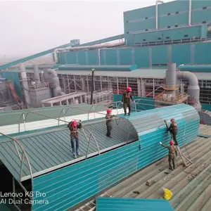 TC-4030通风气楼 DBZT大型屋顶自然通风器 圆拱型电动采光排烟天窗