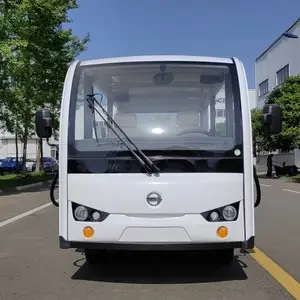 重庆云南电动车 11人座旅游电动观光车 减震优良 景区公园摆渡车