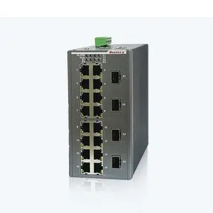 Cronet CC-3420A 卡轨式三层万兆工业以太网交换机
