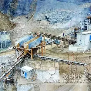 花岗岩、青石、麻石都可以加工的粉碎机 铺路石子机 黎明重工石头碎石机
