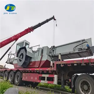 湖南水生植物清理 水面垃圾清理设备 河道治理船割草船
