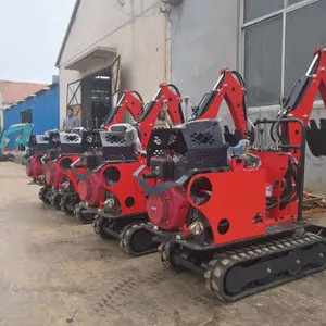小型挖掘机农用1吨2吨果园挖沟家用种树多功能小挖机