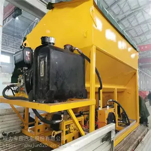 机场积雪路豪沃除雪车3方融雪撒布机现车出售