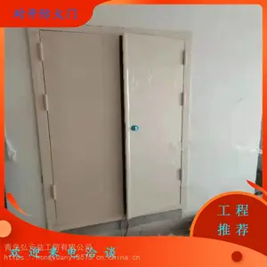 免费测量对开钢制防火门丙级管道井门规格齐全发货快