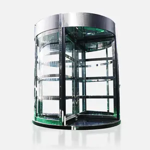 锐和SOTC-金属感应隔音酒吧专用四翼旋转门
