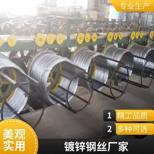 厂家直销2.6镀锌钢丝的价格耐腐蚀镀锌钢丝多少钱一吨