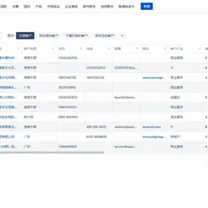 CRM����ϵͳ һ����װ���� �����û��� ֧�ֶ��ο��� ��ҵCRM����