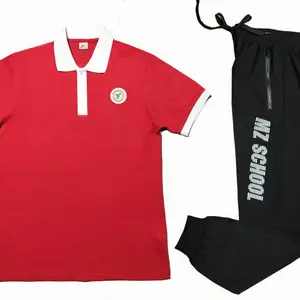 中学生制服小学校服新款运动服套装夏季短袖中裤短裤男女POLO衫