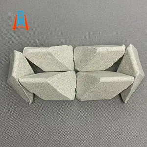 碳化硅研磨石抛磨块斜三角磨料25*25mm厂家批发