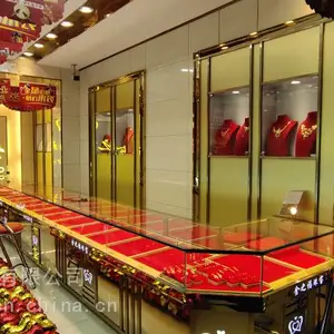 海南珠宝展柜，珠宝货柜，珠宝店设计，海口展柜厂家