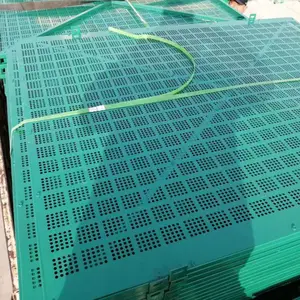 建筑爬架网厂家直销工地外墙高层施工安全防护网镀锌外架钢板网片