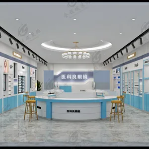 眼镜店展柜 眼镜店装修 眼镜展示柜全新设计 量身定制 工厂发货
