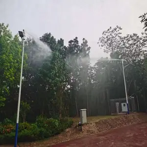 宿州旋转式喷雾桩设备 厂区除尘除霾系统设计