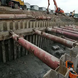 镇江止水拉森钢板桩 15m钢板桩施工报价 钢板桩租赁费多少钱