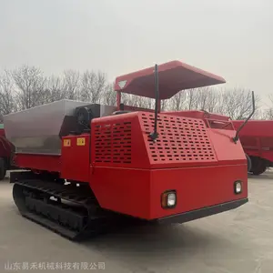 易禾机械履带撒粪车 自走抛粪机 有机肥撒肥车 支持定制