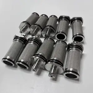不锈钢烧结网滤芯 微纳米级高强度医用不锈钢编织网滤筒