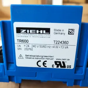 供应 ZIEHL 温度继电器 T224360 TR600