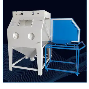 手动喷砂机小型箱式高压喷砂模具除锈抛光翻新打砂阳极氧化
