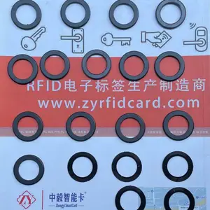 RFID高频HF耐高温柔性尼龙PA66材料13.56MHZ电子标签ICODE SLX环形