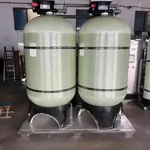 百川 十吨软化水设备 高效除水垢 树脂罐 维护费用少