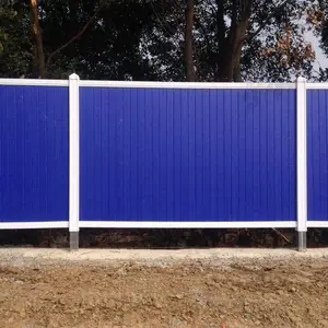 建筑施工围挡 彩钢围挡 工程隔离板