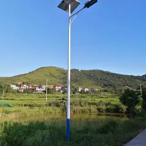 新农村改造5米6米8米市政路灯广场高杆灯led户外太阳能路灯头批发