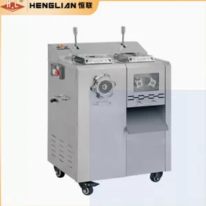 恒联JQHS400L绞切肉机商用多功能全自动切片机切丝机立式绞肉机
