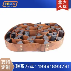 美智信抛丸清理机提升带总成 输送耐磨料 - 抛丸机配套用耐磨输送带