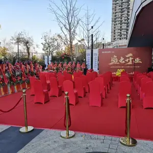 奇彩年会布置活动服务 年会背景板搭建桁架搭建酒店会议背景板安装