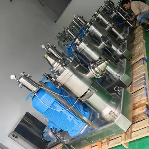壳聚糖微球复合材料在线式高速分散机,水体除磷高速分散机