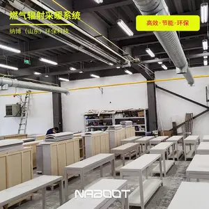 热量传递损耗低 大管红外线辐射采暖设备 厂房 可靠耐用 纳博NABOOT