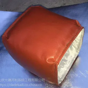 柔性软风管硅玻钛金A一级不燃防火软管/排烟软管/