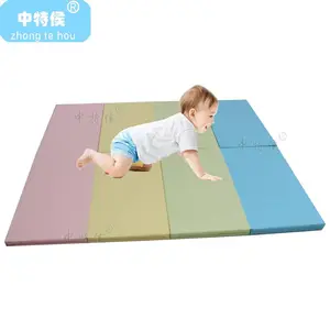 中特侯爬行垫折叠加厚防水隔音榻榻米软垫可定制无味环保