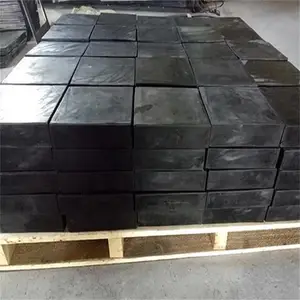 天然胶隔震橡胶垫块 减震橡胶垫板 桥梁 设备 隔震用