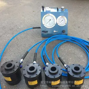 M20-M150单级液压螺栓拉伸器 自动复位拉紧器 手动电动螺母预紧器