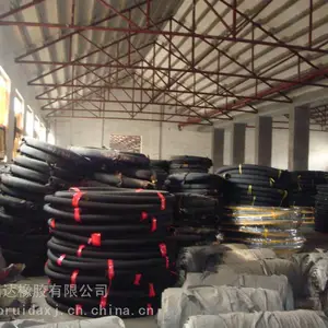 博瑞达 加工DN32mm高压橡胶空气管 输水管 船厂专用胶管 帘子线编织胶管