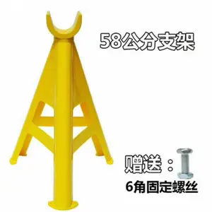 卡扣螺丝三角固定PVC全新料工地绝缘电缆电线放线托架可定做