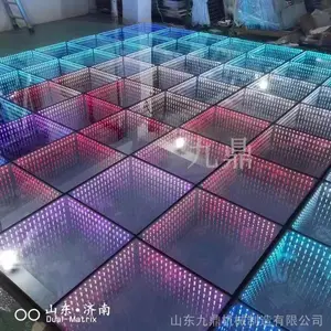 酒吧ktv音乐餐厅沐足装修地砖灯千层镜深渊镜