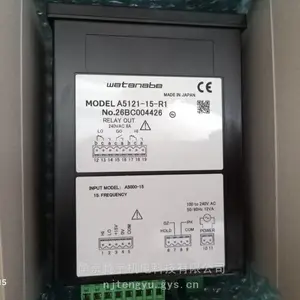 日本watanabe渡边电机工业直流电压数字面板表A5121-15-R1