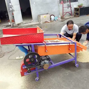 圣鲁牌双层小麦筛选机 家庭用粮食振动筛选机 合作社小麦过筛机