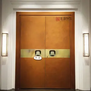 汇盈铜门别墅铜门高温烘烤工艺全焊接工艺美观安全牢固铜门厂家