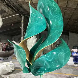 不锈钢雕塑 来图制作景区园林景观不锈钢摆件 动物造型 异形订制
