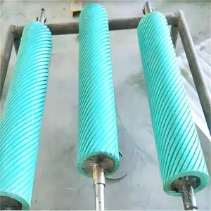 抛光胶滚轴挂胶厂烫金滚胶轴 抛光砂带胶滚钢轴 滚刷胶滚铁轴