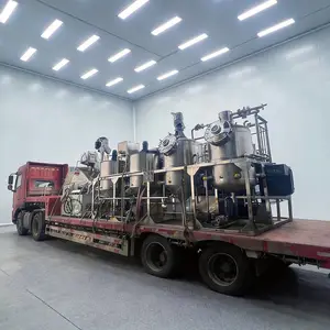 野山茶油生产线 整套有机茶籽油精炼设备 炼制QC标准1级食用油设备