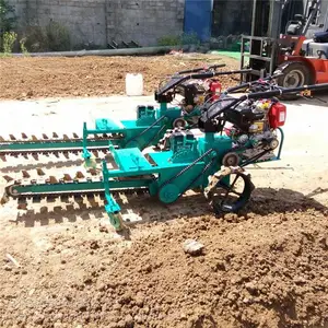 液压升降开槽机 排水管道开沟机 定制宽度深度链式埋管挖沟机